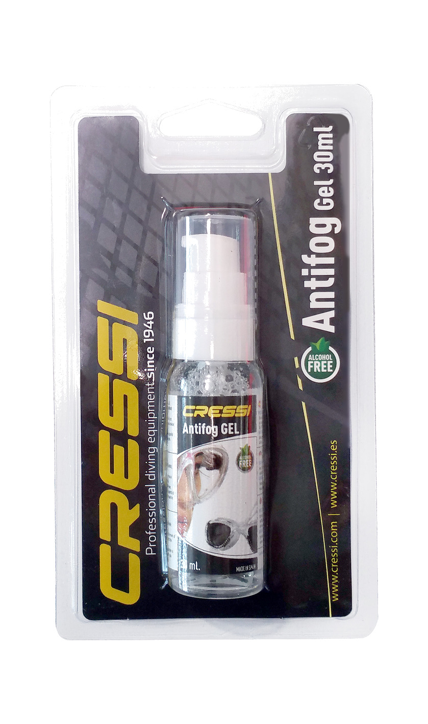 gel antivaho para gafas de buceo y natación cressi 30ml